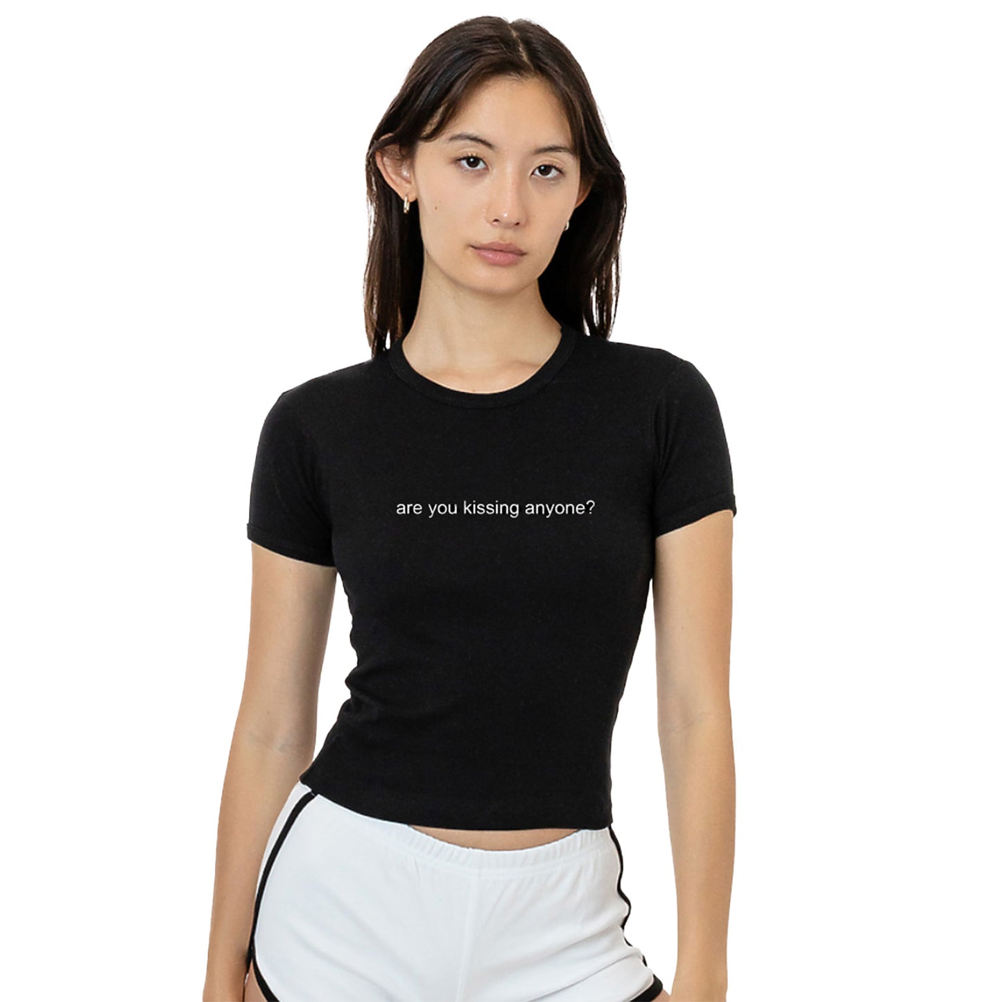 Are You Kissing Anyone Baby Tee