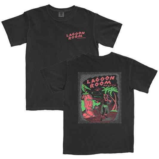 Enter The Lagoon Room Tee (Black)
