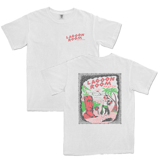 Enter The Lagoon Room Tee (White)