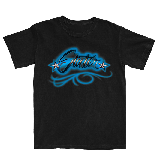 GRAFFITI STAR BLACK TEE